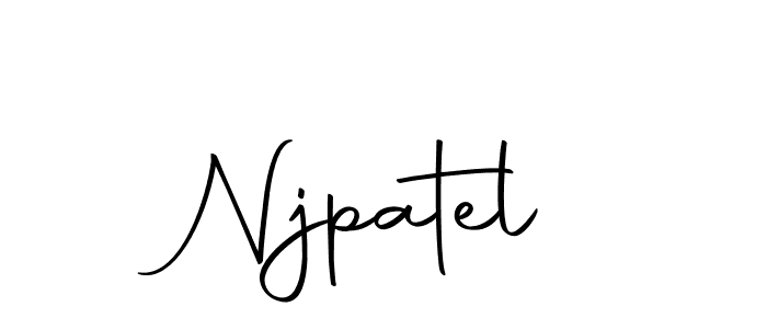 You should practise on your own different ways (Autography-DOLnW) to write your name (Njpatel) in signature. don't let someone else do it for you. Njpatel signature style 10 images and pictures png