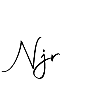 How to make Njr signature? Autography-DOLnW is a professional autograph style. Create handwritten signature for Njr name. Njr signature style 10 images and pictures png
