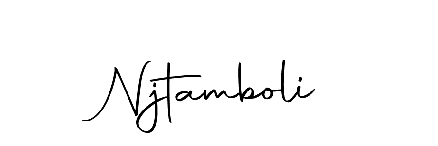 The best way (Autography-DOLnW) to make a short signature is to pick only two or three words in your name. The name Njtamboli include a total of six letters. For converting this name. Njtamboli signature style 10 images and pictures png