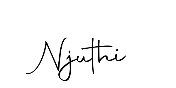 You should practise on your own different ways (Autography-DOLnW) to write your name (Njuthi) in signature. don't let someone else do it for you. Njuthi signature style 10 images and pictures png