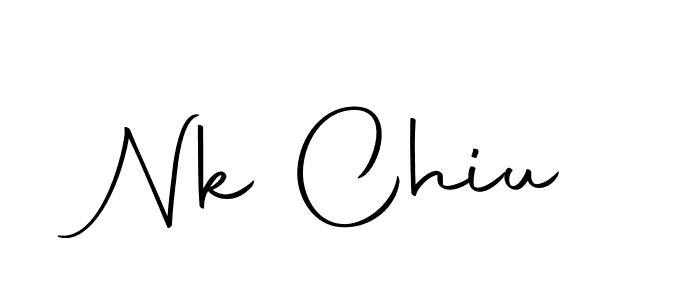 How to make Nk Chiu signature? Autography-DOLnW is a professional autograph style. Create handwritten signature for Nk Chiu name. Nk Chiu signature style 10 images and pictures png