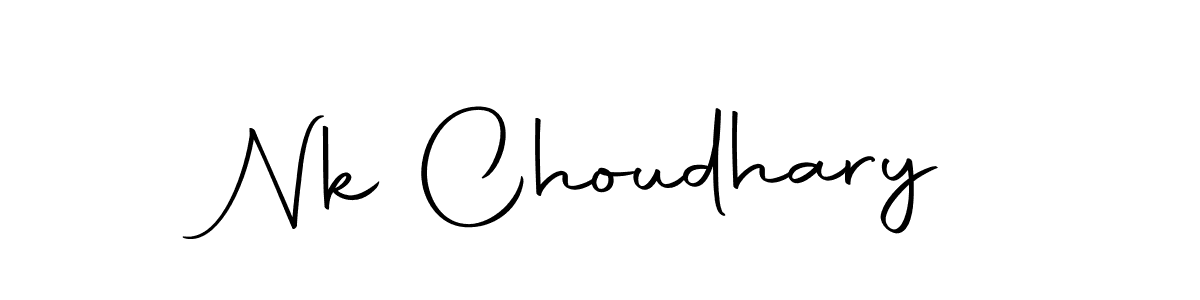 Make a beautiful signature design for name Nk Choudhary. Use this online signature maker to create a handwritten signature for free. Nk Choudhary signature style 10 images and pictures png