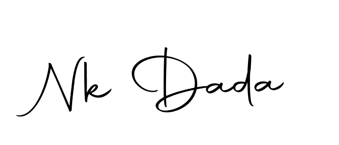 The best way (Autography-DOLnW) to make a short signature is to pick only two or three words in your name. The name Nk Dada include a total of six letters. For converting this name. Nk Dada signature style 10 images and pictures png