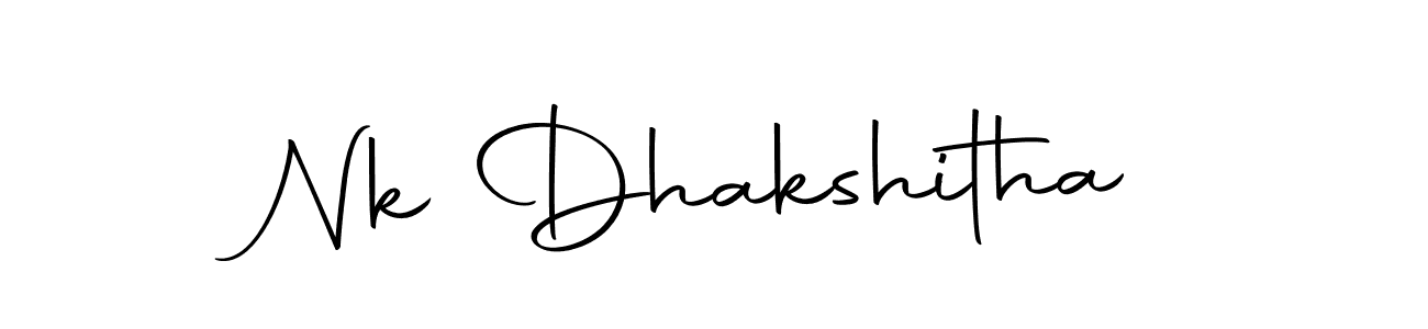 Here are the top 10 professional signature styles for the name Nk Dhakshitha. These are the best autograph styles you can use for your name. Nk Dhakshitha signature style 10 images and pictures png