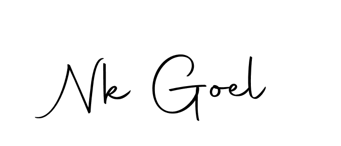Also we have Nk Goel name is the best signature style. Create professional handwritten signature collection using Autography-DOLnW autograph style. Nk Goel signature style 10 images and pictures png