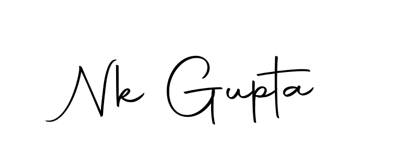 Design your own signature with our free online signature maker. With this signature software, you can create a handwritten (Autography-DOLnW) signature for name Nk Gupta. Nk Gupta signature style 10 images and pictures png