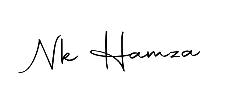 Use a signature maker to create a handwritten signature online. With this signature software, you can design (Autography-DOLnW) your own signature for name Nk Hamza. Nk Hamza signature style 10 images and pictures png