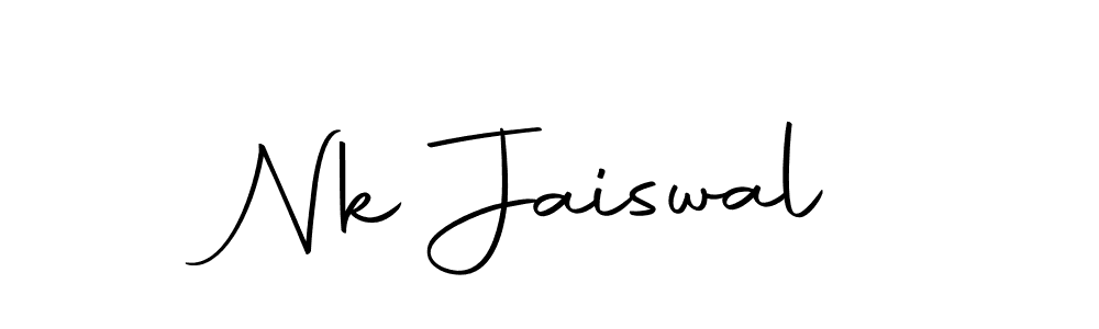 The best way (Autography-DOLnW) to make a short signature is to pick only two or three words in your name. The name Nk Jaiswal include a total of six letters. For converting this name. Nk Jaiswal signature style 10 images and pictures png