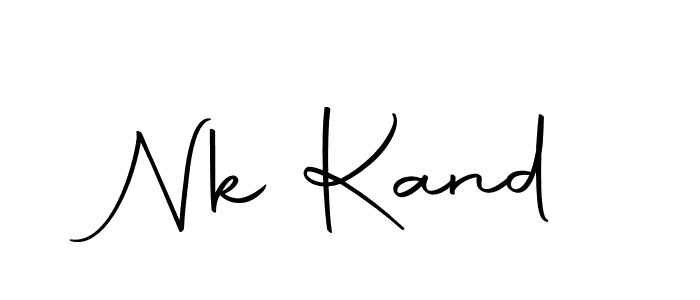 Also we have Nk Kand name is the best signature style. Create professional handwritten signature collection using Autography-DOLnW autograph style. Nk Kand signature style 10 images and pictures png