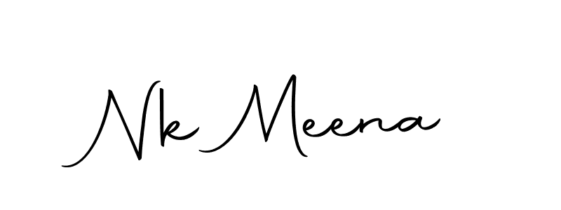 Also we have Nk Meena name is the best signature style. Create professional handwritten signature collection using Autography-DOLnW autograph style. Nk Meena signature style 10 images and pictures png