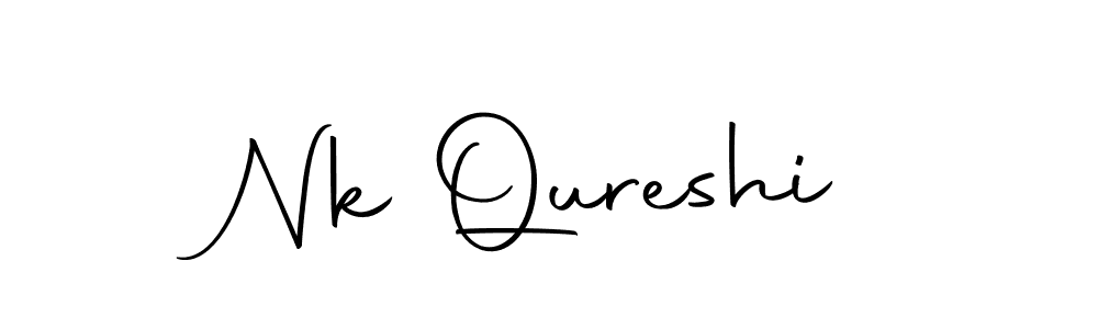 Make a beautiful signature design for name Nk Qureshi. Use this online signature maker to create a handwritten signature for free. Nk Qureshi signature style 10 images and pictures png