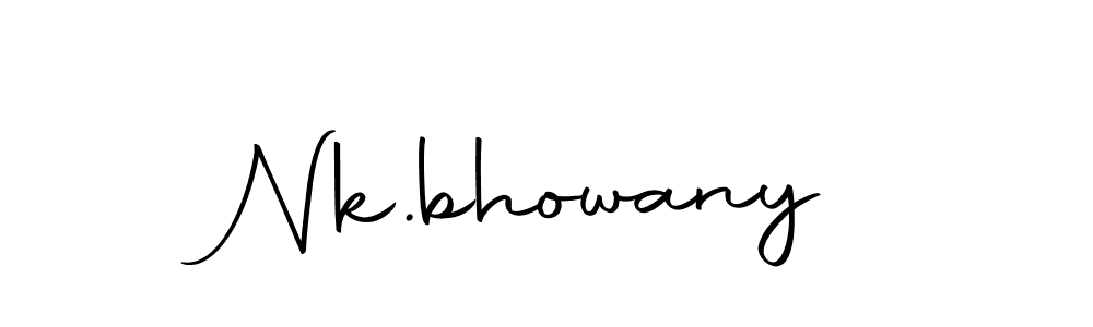 You should practise on your own different ways (Autography-DOLnW) to write your name (Nk.bhowany) in signature. don't let someone else do it for you. Nk.bhowany signature style 10 images and pictures png