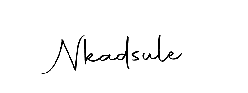 Also we have Nkadsule name is the best signature style. Create professional handwritten signature collection using Autography-DOLnW autograph style. Nkadsule signature style 10 images and pictures png