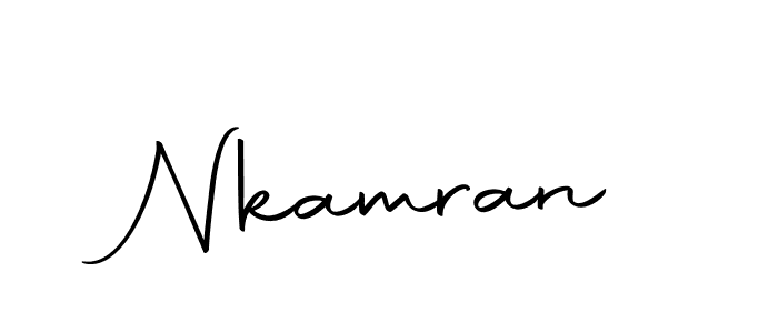 You should practise on your own different ways (Autography-DOLnW) to write your name (Nkamran) in signature. don't let someone else do it for you. Nkamran signature style 10 images and pictures png