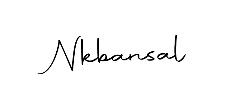 It looks lik you need a new signature style for name Nkbansal. Design unique handwritten (Autography-DOLnW) signature with our free signature maker in just a few clicks. Nkbansal signature style 10 images and pictures png