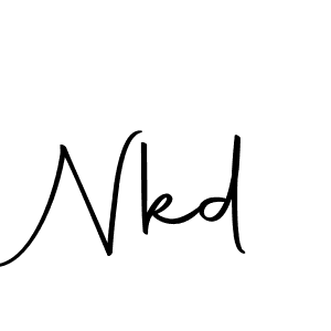 Use a signature maker to create a handwritten signature online. With this signature software, you can design (Autography-DOLnW) your own signature for name Nkd. Nkd signature style 10 images and pictures png