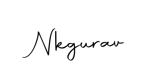 Use a signature maker to create a handwritten signature online. With this signature software, you can design (Autography-DOLnW) your own signature for name Nkgurav. Nkgurav signature style 10 images and pictures png