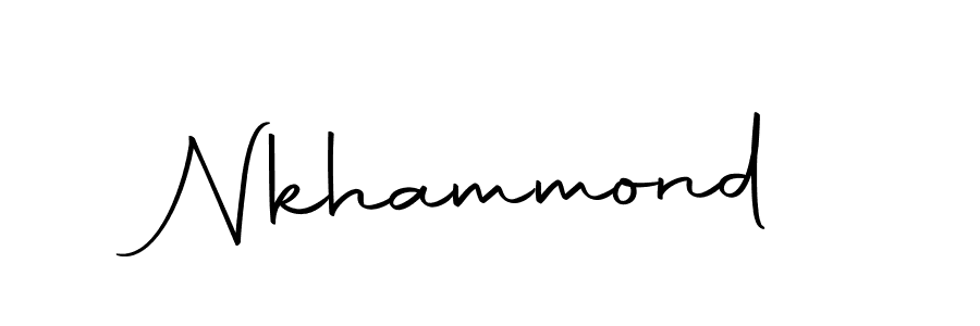 Similarly Autography-DOLnW is the best handwritten signature design. Signature creator online .You can use it as an online autograph creator for name Nkhammond. Nkhammond signature style 10 images and pictures png