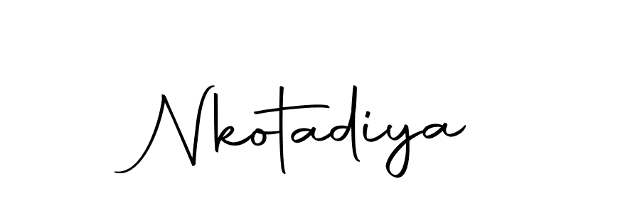 Here are the top 10 professional signature styles for the name Nkotadiya. These are the best autograph styles you can use for your name. Nkotadiya signature style 10 images and pictures png