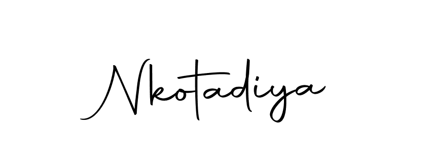 Here are the top 10 professional signature styles for the name Nkotadiya. These are the best autograph styles you can use for your name. Nkotadiya signature style 10 images and pictures png