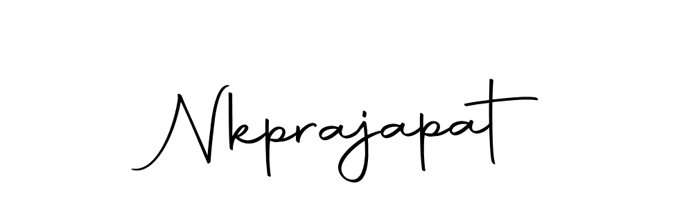 How to make Nkprajapat signature? Autography-DOLnW is a professional autograph style. Create handwritten signature for Nkprajapat name. Nkprajapat signature style 10 images and pictures png