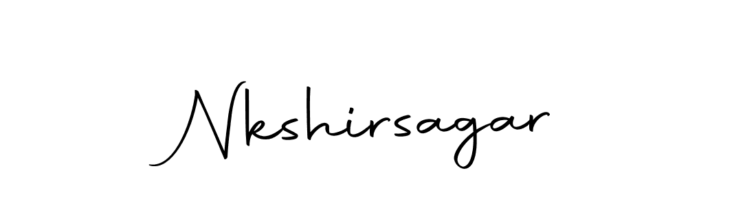 Nkshirsagar stylish signature style. Best Handwritten Sign (Autography-DOLnW) for my name. Handwritten Signature Collection Ideas for my name Nkshirsagar. Nkshirsagar signature style 10 images and pictures png