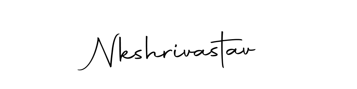 The best way (Autography-DOLnW) to make a short signature is to pick only two or three words in your name. The name Nkshrivastav include a total of six letters. For converting this name. Nkshrivastav signature style 10 images and pictures png