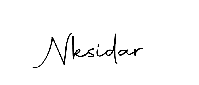 Autography-DOLnW is a professional signature style that is perfect for those who want to add a touch of class to their signature. It is also a great choice for those who want to make their signature more unique. Get Nksidar name to fancy signature for free. Nksidar signature style 10 images and pictures png