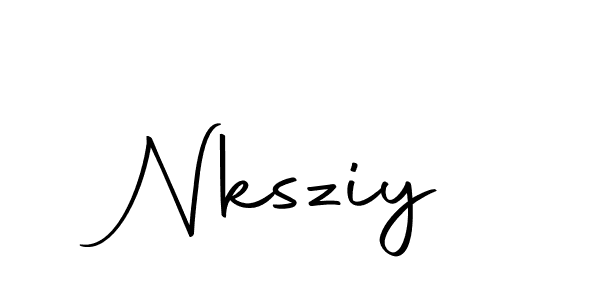 if you are searching for the best signature style for your name Nksziy. so please give up your signature search. here we have designed multiple signature styles  using Autography-DOLnW. Nksziy signature style 10 images and pictures png
