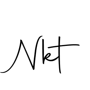 Also we have Nkt name is the best signature style. Create professional handwritten signature collection using Autography-DOLnW autograph style. Nkt signature style 10 images and pictures png