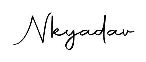 Autography-DOLnW is a professional signature style that is perfect for those who want to add a touch of class to their signature. Get Nkyadav name fancy signature for free. Nkyadav signature style 10 images and pictures png