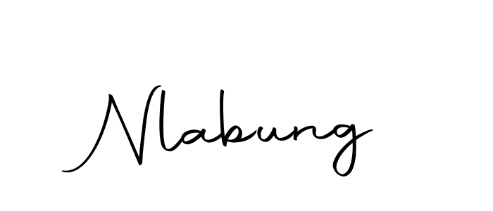 Use a signature maker to create a handwritten signature online. With this signature software, you can design (Autography-DOLnW) your own signature for name Nlabung. Nlabung signature style 10 images and pictures png