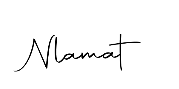 You should practise on your own different ways (Autography-DOLnW) to write your name (Nlamat) in signature. don't let someone else do it for you. Nlamat signature style 10 images and pictures png