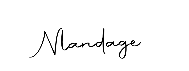 The best way (Autography-DOLnW) to make a short signature is to pick only two or three words in your name. The name Nlandage include a total of six letters. For converting this name. Nlandage signature style 10 images and pictures png