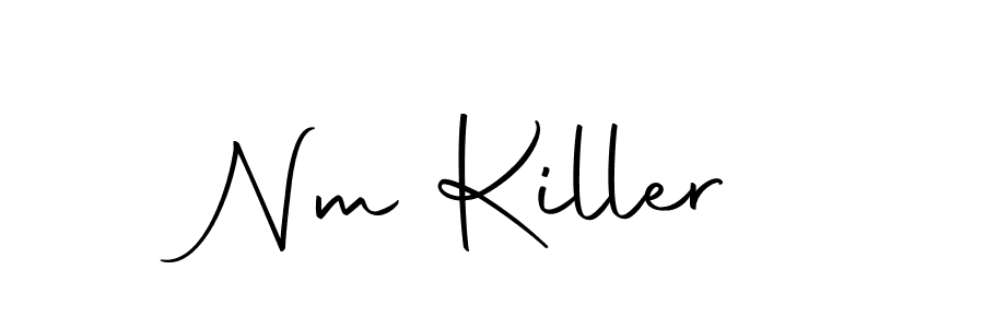 How to make Nm Killer name signature. Use Autography-DOLnW style for creating short signs online. This is the latest handwritten sign. Nm Killer signature style 10 images and pictures png