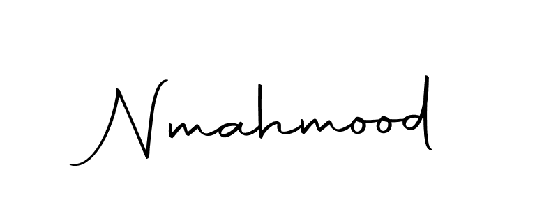 Use a signature maker to create a handwritten signature online. With this signature software, you can design (Autography-DOLnW) your own signature for name Nmahmood. Nmahmood signature style 10 images and pictures png