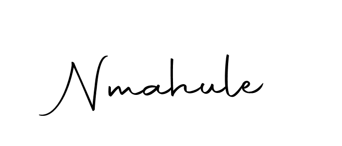 Make a beautiful signature design for name Nmahule. With this signature (Autography-DOLnW) style, you can create a handwritten signature for free. Nmahule signature style 10 images and pictures png