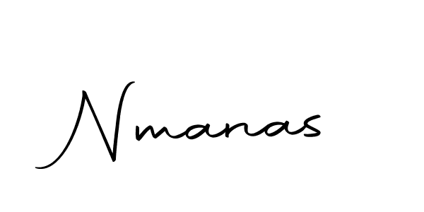 Make a beautiful signature design for name Nmanas. With this signature (Autography-DOLnW) style, you can create a handwritten signature for free. Nmanas signature style 10 images and pictures png