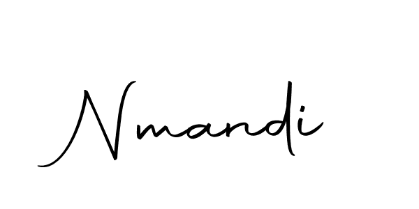 Create a beautiful signature design for name Nmandi. With this signature (Autography-DOLnW) fonts, you can make a handwritten signature for free. Nmandi signature style 10 images and pictures png