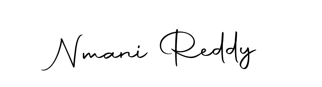 Make a beautiful signature design for name Nmani Reddy. Use this online signature maker to create a handwritten signature for free. Nmani Reddy signature style 10 images and pictures png