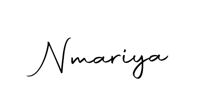 Similarly Autography-DOLnW is the best handwritten signature design. Signature creator online .You can use it as an online autograph creator for name Nmariya. Nmariya signature style 10 images and pictures png