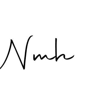 Also we have Nmh name is the best signature style. Create professional handwritten signature collection using Autography-DOLnW autograph style. Nmh signature style 10 images and pictures png
