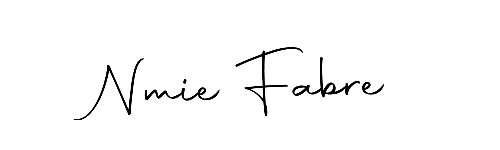 Make a beautiful signature design for name Nmie Fabre. Use this online signature maker to create a handwritten signature for free. Nmie Fabre signature style 10 images and pictures png