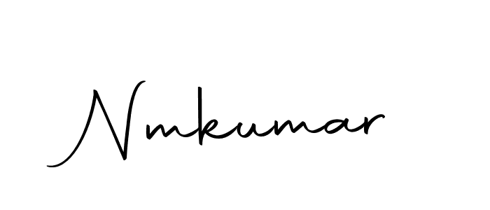 Similarly Autography-DOLnW is the best handwritten signature design. Signature creator online .You can use it as an online autograph creator for name Nmkumar. Nmkumar signature style 10 images and pictures png