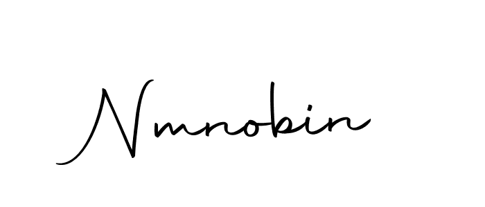 Nmnobin stylish signature style. Best Handwritten Sign (Autography-DOLnW) for my name. Handwritten Signature Collection Ideas for my name Nmnobin. Nmnobin signature style 10 images and pictures png