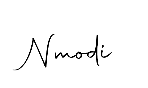Create a beautiful signature design for name Nmodi. With this signature (Autography-DOLnW) fonts, you can make a handwritten signature for free. Nmodi signature style 10 images and pictures png