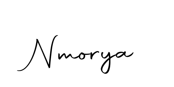 How to make Nmorya signature? Autography-DOLnW is a professional autograph style. Create handwritten signature for Nmorya name. Nmorya signature style 10 images and pictures png