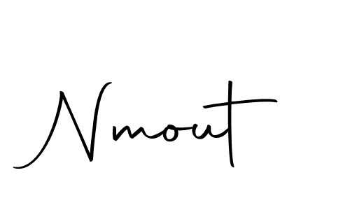 Create a beautiful signature design for name Nmout. With this signature (Autography-DOLnW) fonts, you can make a handwritten signature for free. Nmout signature style 10 images and pictures png