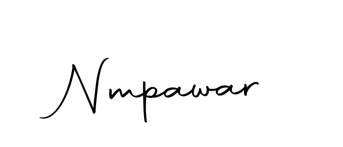Design your own signature with our free online signature maker. With this signature software, you can create a handwritten (Autography-DOLnW) signature for name Nmpawar. Nmpawar signature style 10 images and pictures png