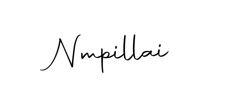 Use a signature maker to create a handwritten signature online. With this signature software, you can design (Autography-DOLnW) your own signature for name Nmpillai. Nmpillai signature style 10 images and pictures png